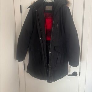 Women’s Black Winter Parka Athleta XL